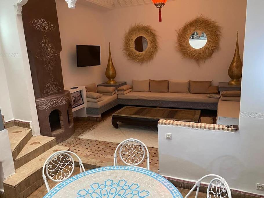 Ryad De Charme Authentique Piscine Calme Marraquexe Exterior foto